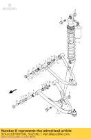 5241033H00YD8, Suzuki, Arm assy, ??opschorten suzuki lt z400z quadsport z400 400 , Nieuw