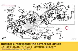 Aqui você pode pedir o arnês de arame em Honda , com o número da peça 32100HR3620: