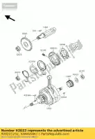 920221232, Kawasaki, arruela, mola, 14m / m kawasaki eliminator 125 , Novo