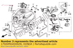 Honda 17500MGVD00ZB komplet zbiorników, rodzaj paliwa (wl) * - Dół
