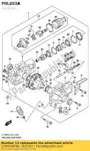 Suzuki 2740938FB0 spina - Il fondo