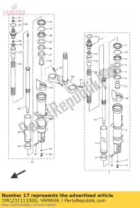 yamaha 1MC231111000 ?ruba, ko?pak - Dół