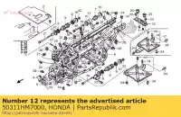 50311HM7000, Honda, piastra, portabatteria honda trx 400 450 2000 2001 2002 2003 2004, Nuovo