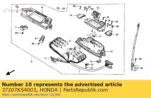 Honda 37207KS4003 odometer assy - Bottom side