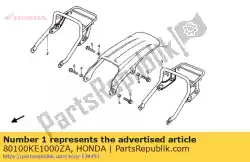 Tutaj możesz zamówić fend, rr. * r-119 * od Honda , z numerem części 80100KE1000ZA: