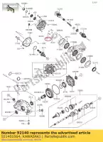 921401064, Kawasaki, Ball,d/o#12 kvf650-a1 kawasaki  brute force kfx kvf 360 650 700 750 800 2002 2003 2004 2005 2006 2007 2008 2009 2010 2011 2012 2013 2014 2015 2016 2017 2018 2019 2020 2021, New