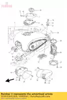 3S9F42441000, Yamaha, grafico, serbatoio carburante 1 yamaha yb 125 2008, Nuovo