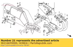 Tutaj możesz zamówić bolt flng od Honda , z numerem części 90216KF0000: