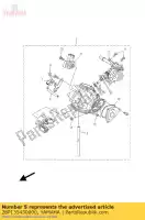 28P135430000, Yamaha, tubo, aria yamaha yfm 550 700 2009 2010 2011 2012 2013 2014 2015, Nuovo