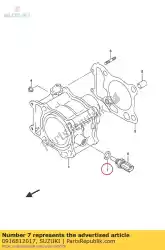 Qui puoi ordinare guarnizione, 12x17x1 da Suzuki , con numero parte 0916812017: