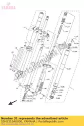 Aquí puede pedir válvula comp. De Yamaha , con el número de pieza 5SH2316A0000: