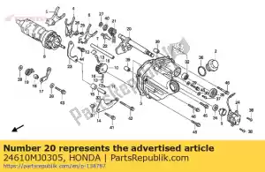 Honda 24610MJ0305 mandrino comp, ingranaggio - Il fondo