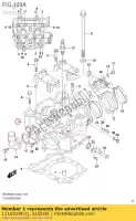 1110029F01, Suzuki, cabeza, cilindro suzuki  dr z 400 2000 2001 2002 2003 2004 2005 2006 2007 2009 2017 2018 2019, Nuevo