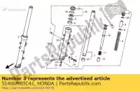 51400MBTC41, Honda, ensemble de fourche., r. fr. honda xl varadero v va xl1000v 1000 , Nouveau