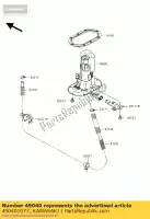 490401077, Kawasaki, bomba de combustível zx1200-b1 kawasaki zx 1200 2002 2003 2004 2005 2006, Novo