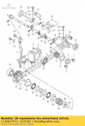 Qui puoi ordinare valvola assy, ?? Exh da Suzuki , con numero parte 1120837F21: