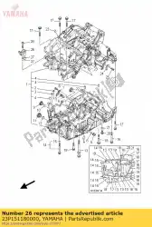 Aqui você pode pedir o suporte em Yamaha , com o número da peça 23P151180000: