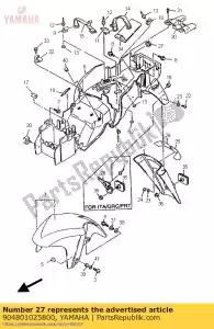 Yamaha 904801025800 ilhó (3l7) - Lado inferior