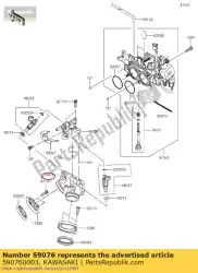 Here you can order the manifold-intake vn900b6f from Kawasaki, with part number 590760003: