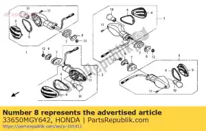 honda 33650MGY642 no hay descripción disponible en este momento - Lado inferior