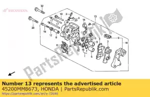 honda 45200MM8673 geen beschrijving beschikbaar op dit moment - Onderkant