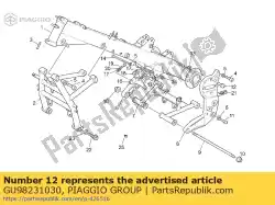 Here you can order the screw m10x30 from Piaggio Group, with part number GU98231030: