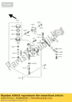 430151522, Kawasaki, cylindre-assy-master, bj250-a2 kawasaki estrella 250 1994, Nouveau