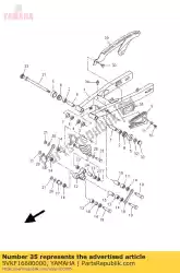 label, band van Yamaha, met onderdeel nummer 5VKF16680000, bestel je hier online: