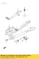 4311041G00, Suzuki, pedal de freno suzuki gsx r 600 750 1000 2005 2006 2007 2008 2009 2010 2011 2012 2014, Nuevo