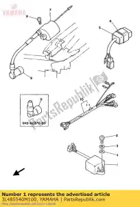 yamaha 3L485540M100 cdi unit assy - Onderkant