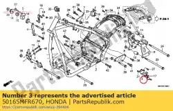 Aqui você pode pedir o nenhuma descrição disponível no momento em Honda , com o número da peça 50165MFR670: