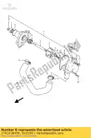 1741838400, Suzuki, o ring suzuki gsf 400 1991 1992 1993, Nuovo