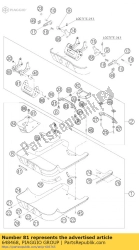 Aprilia 648468, Parois arriere gauche, OEM: Aprilia 648468