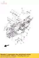 1UY213150000, Yamaha, zosta?, silnik 2 yamaha yfm 350 2000 2001 2002 2003 2004, Nowy