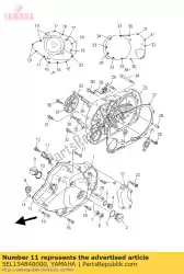 Aqui você pode pedir o braçadeira 2 em Yamaha , com o número da peça 5EL154840000: