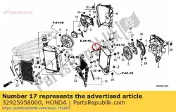clip, pulserkoord van Honda, met onderdeel nummer 32925958000, bestel je hier online: