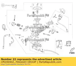 Qui puoi ordinare tubo da Piaggio Group , con numero parte CM200402: