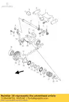 1126436F30, Suzuki, Braccio, scarico val suzuki rm 125 2004 2005 2006 2007 2008, Nuovo