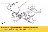 18618MET640, Honda, rura a, fr. honda cbf 500 2004 2006 2007 2008, Nowy