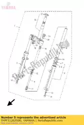 Tutaj możesz zamówić rurka zewn? Trzna (lewa) od Yamaha , z numerem części 5YPF31262000: