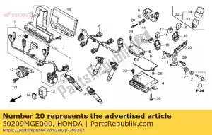 honda 50209MGE000 blijf, estafette - Onderkant