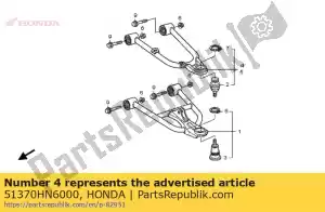 Honda 51370HN6000 arm assy, ??r boven - Onderkant