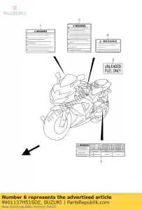 Suzuki 9901137H51SDE manuale, proprietario s - Il fondo