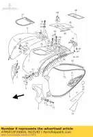 4780010F20BU6, Suzuki, ok?adka, strona do góry / r suzuki vl 1500 2000, Nowy
