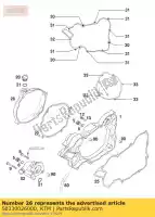 50330026000, KTM, koppeling buitendeksel ktm egs exc exe mxc six supermoto sx sxs xc 125 150 200 1997 1998 1999 2000 2001 2009 2010 2011 2012 2013 2014 2015 2016, Nieuw