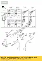 230161151, Kawasaki, lamp-assy kvf400-a1 kawasaki kvf 360 400 2000 2001 2002 2003 2004 2005 2006 2007 2008 2009 2010 2011 2012 2013, Nouveau