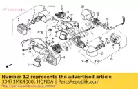 33473MK4000, Honda, brak opisu w tej chwili honda xbr 500 1985 1986, Nowy