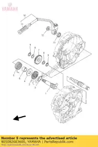 yamaha 905082683600 sprg., skr?canie - Dół