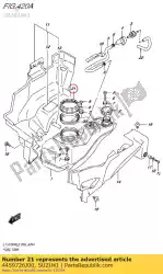 Here you can order the retainer,fuel p from Suzuki, with part number 4459726J00: