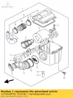 1370038F00, Suzuki, assy mais limpo, um suzuki lt a400 eiger 4x2 a400f 4x4 400 , Novo